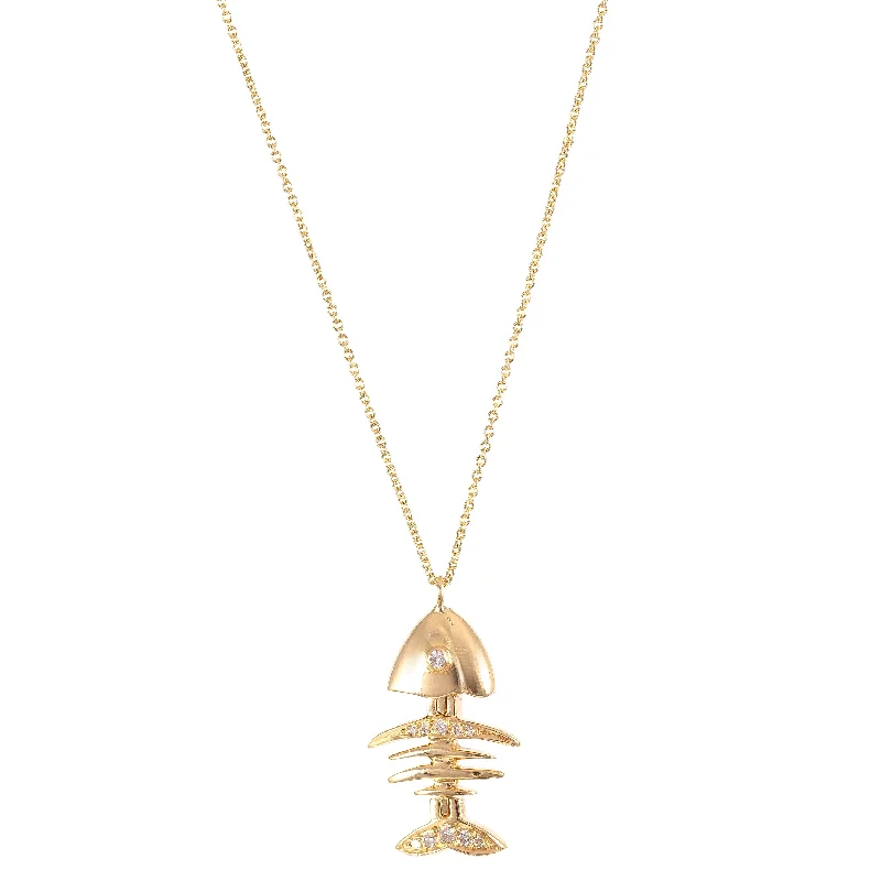 Multi-Layer Gold Necklace-Fish Necklace