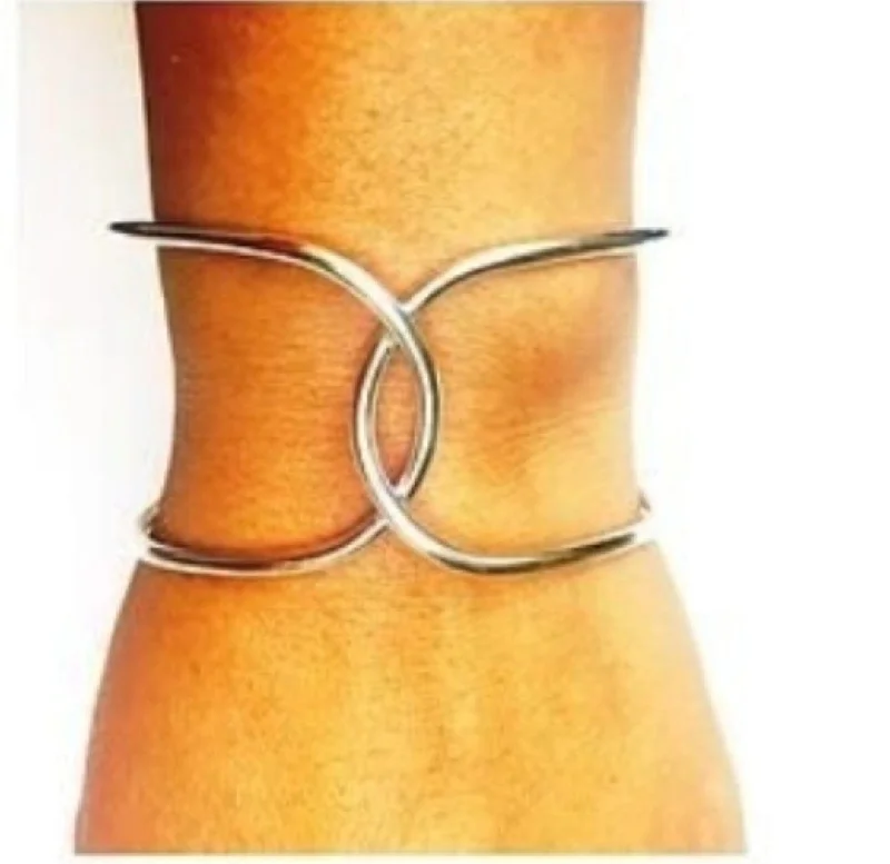 Fashionable Gold Bracelet-Chola Band Cuff Bracelet