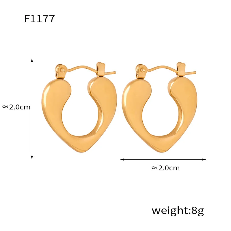 F1177-Gold Earrings