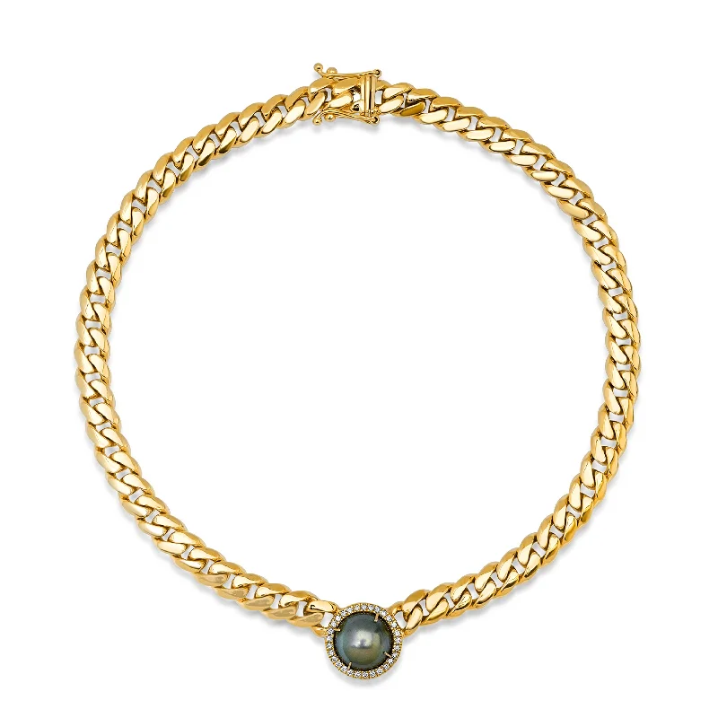 Designer Gold Necklace-Pearl Necklace