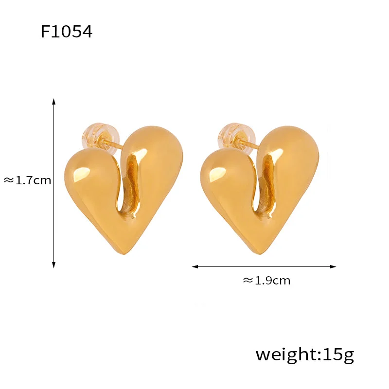 F1054-Gold Earrings