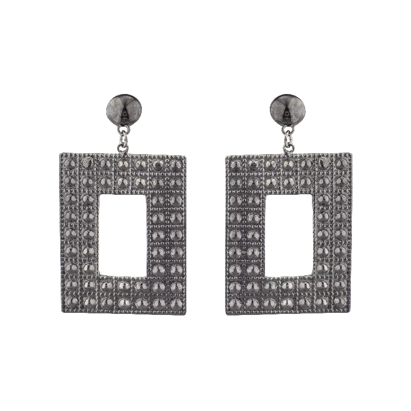 Ethnic Style Earrings-STEEL ME EARRINGS