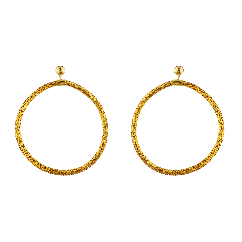 Elegant Gold Earrings-COSMIC GIRL EARRINGS