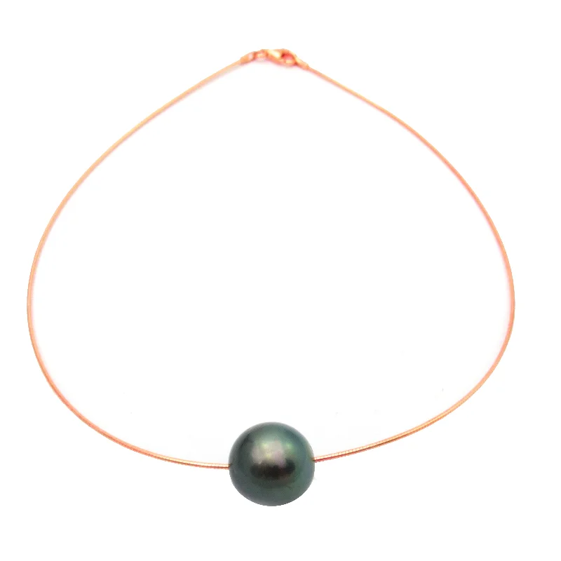 Layered Bar Necklace-Pearl Wire Necklace