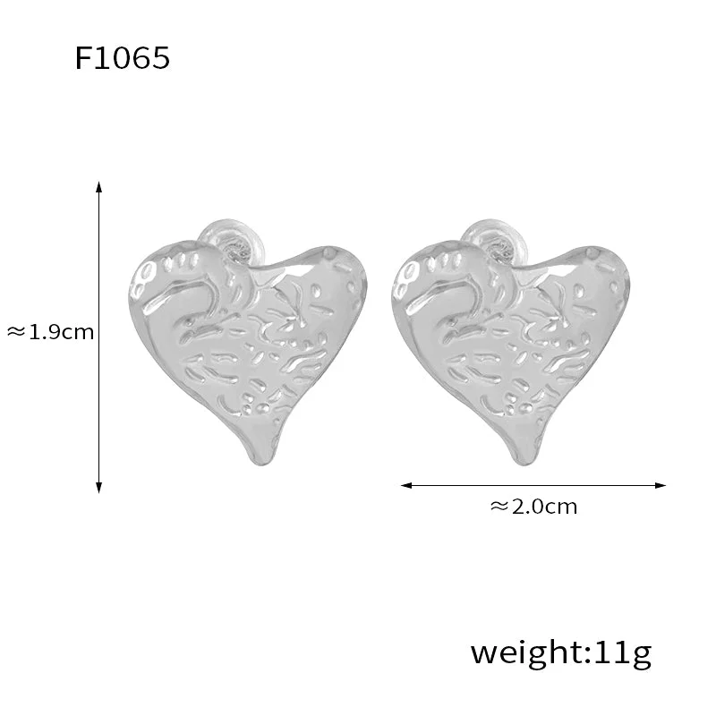 F1065-Steel Earrings