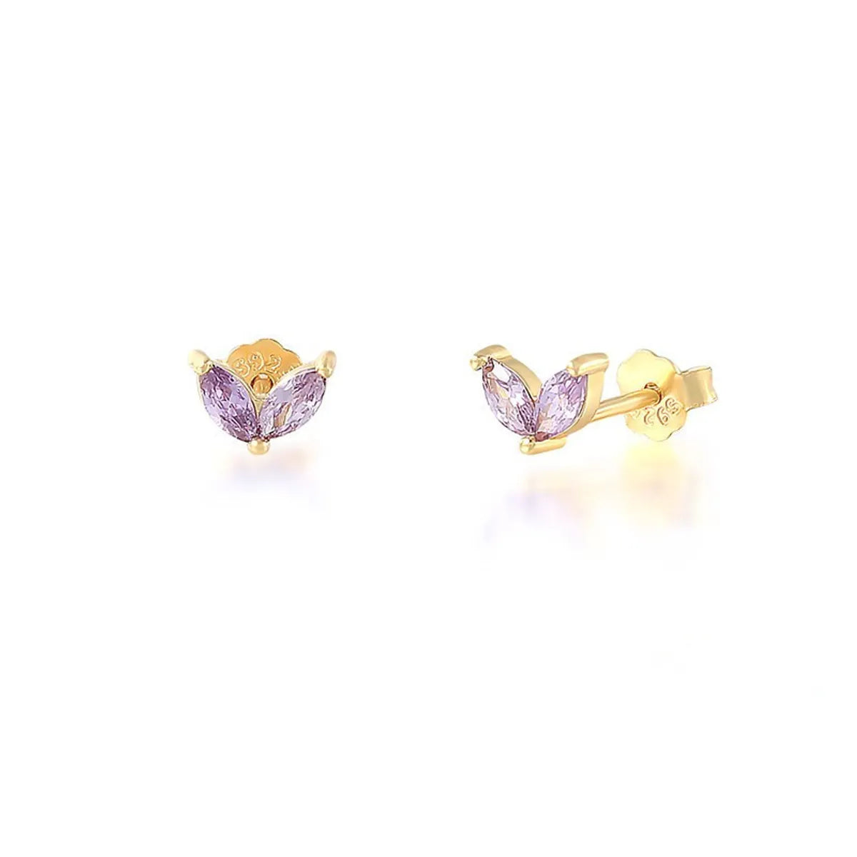 Yellow Gold Purple Diamond