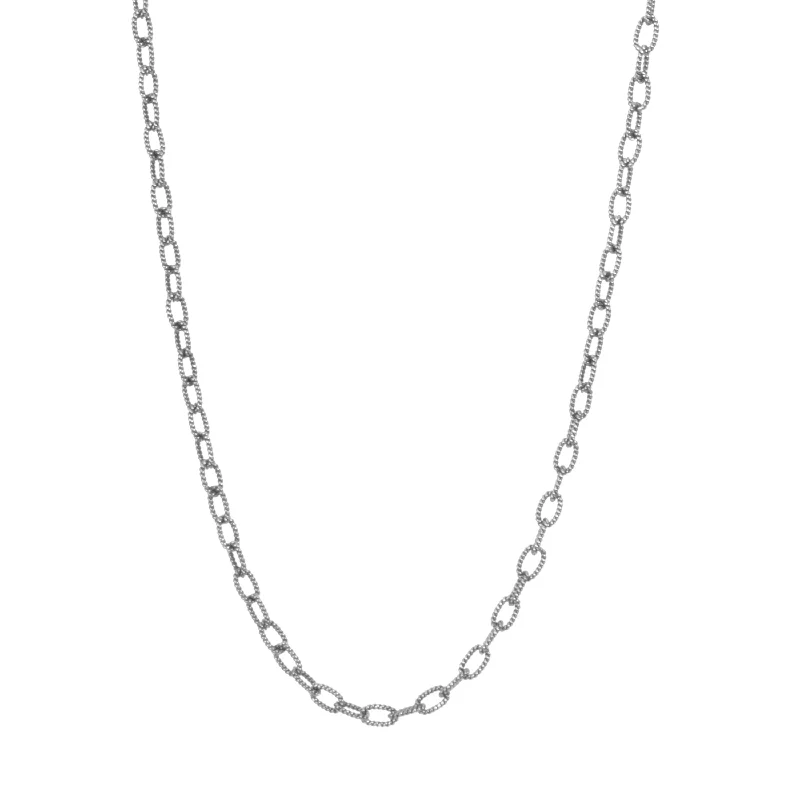 Dainty Gold Necklace-Link Chain