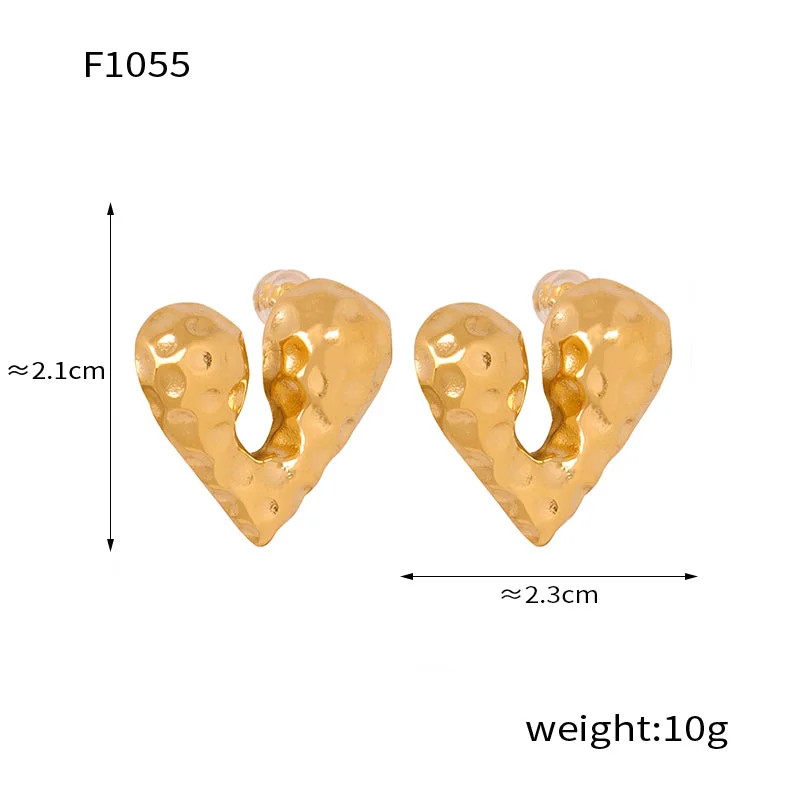 F1055-Gold Earrings