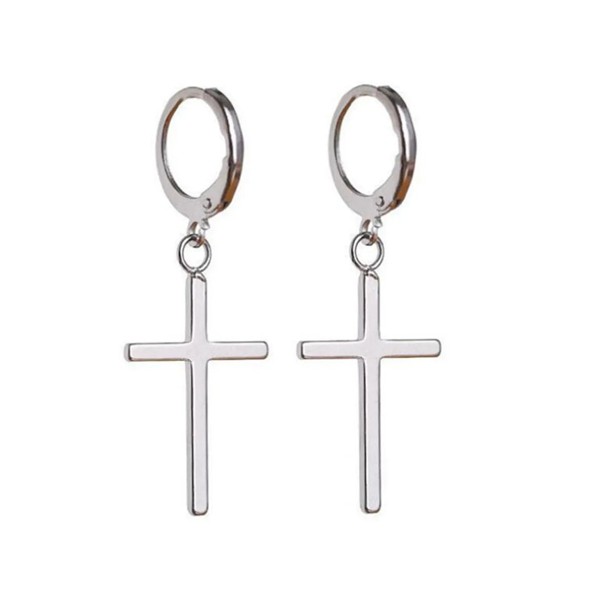 New Fashion Simple Solid Color Cross Ear Clip