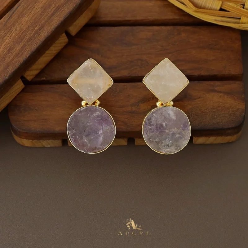 Rose Quartz + Amethyst