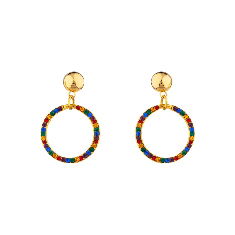 Double-Sided Earrings-CHROMA PRIDE EARRINGS