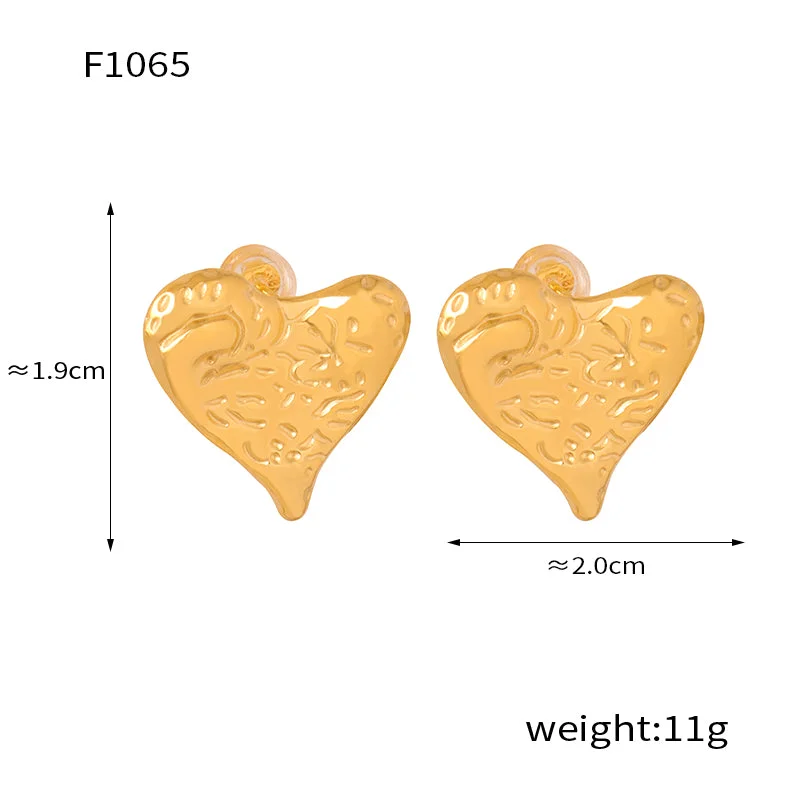 F1065-Gold Earrings