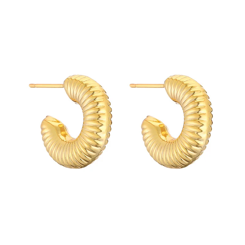 Gold, Small Size 20 Mm1 Pairs