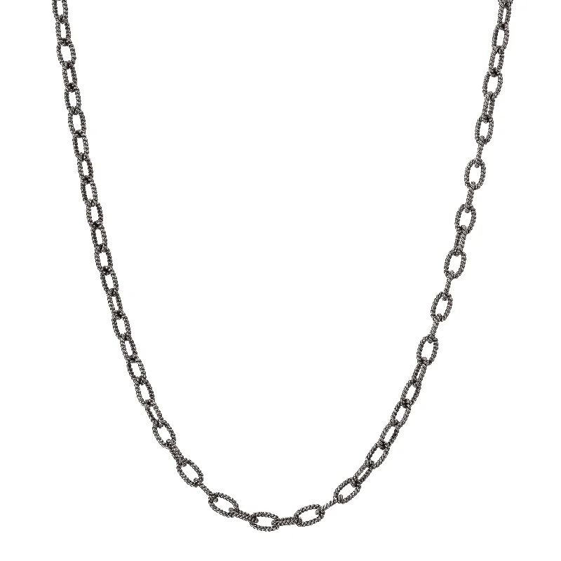 Gold-Plated Necklace-24" Link Chain