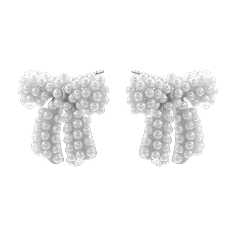 Ve1276 White Gold Color 1 Pair