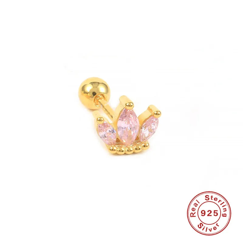 Single Gold-Pink diamond