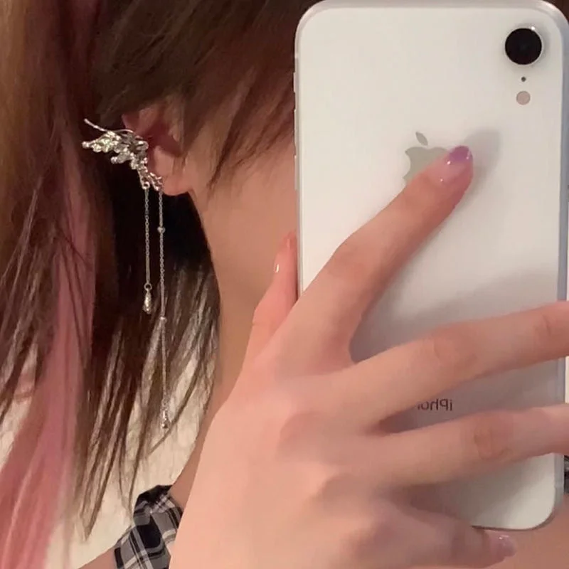 Angel Wings Ear Clip [Right Ear]]