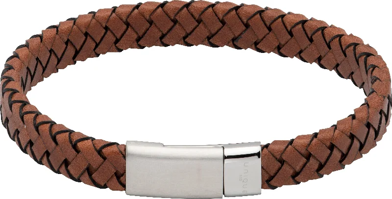 Multi-Layered Bracelet-Unique & Co Antique Brown Leather Bracelet