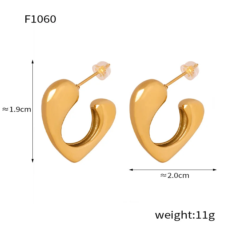 F1060-Gold Earrings