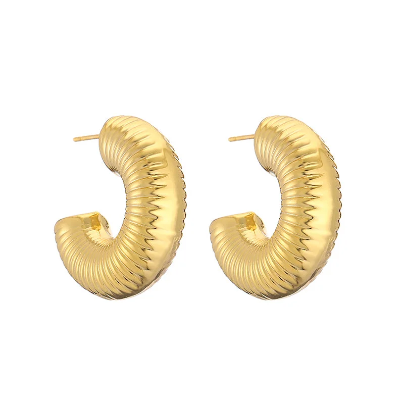 Gold Large 30mm1 Pair