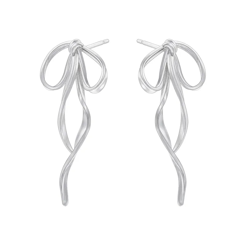 Ve1298 White Gold Color 1 Pair