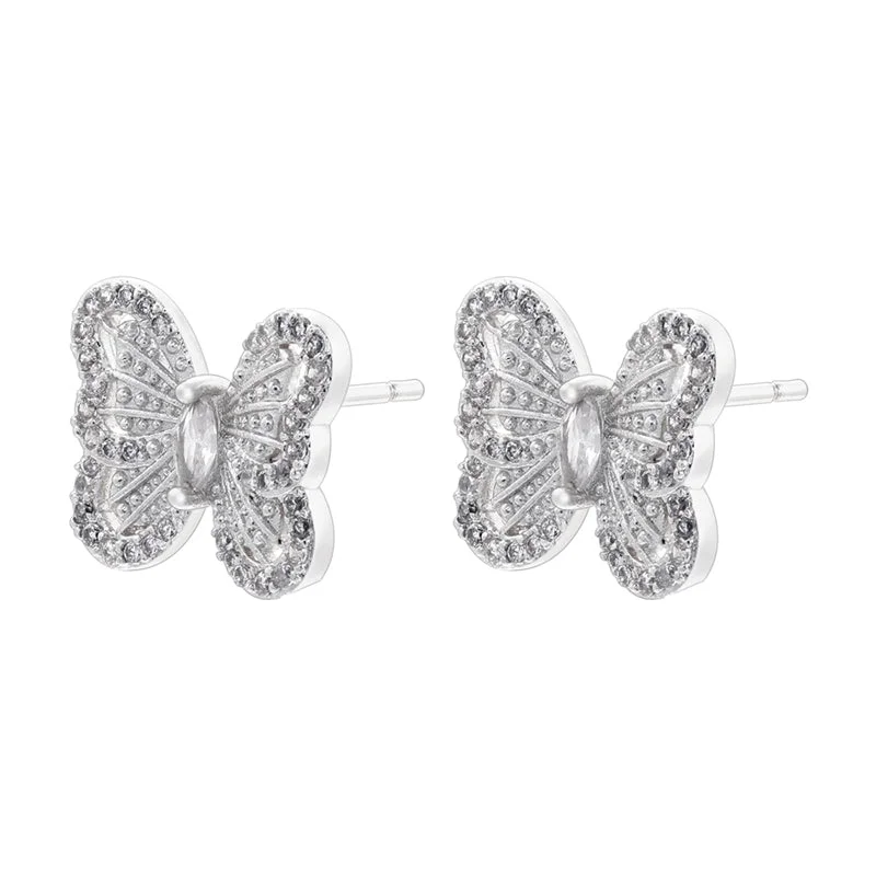 Ve1271 White Gold Color 1 Pair