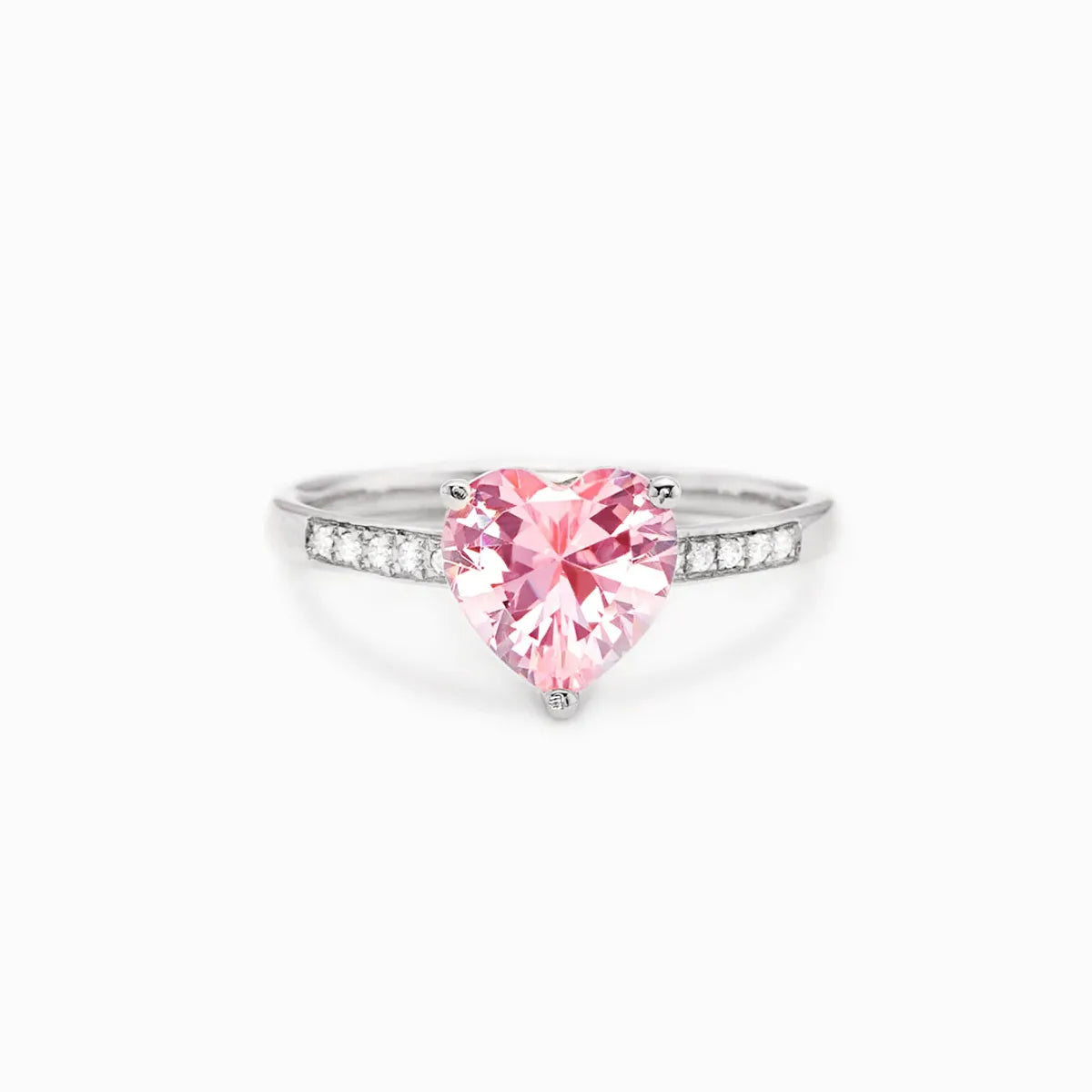 White Gold Color (Pink Diamond)