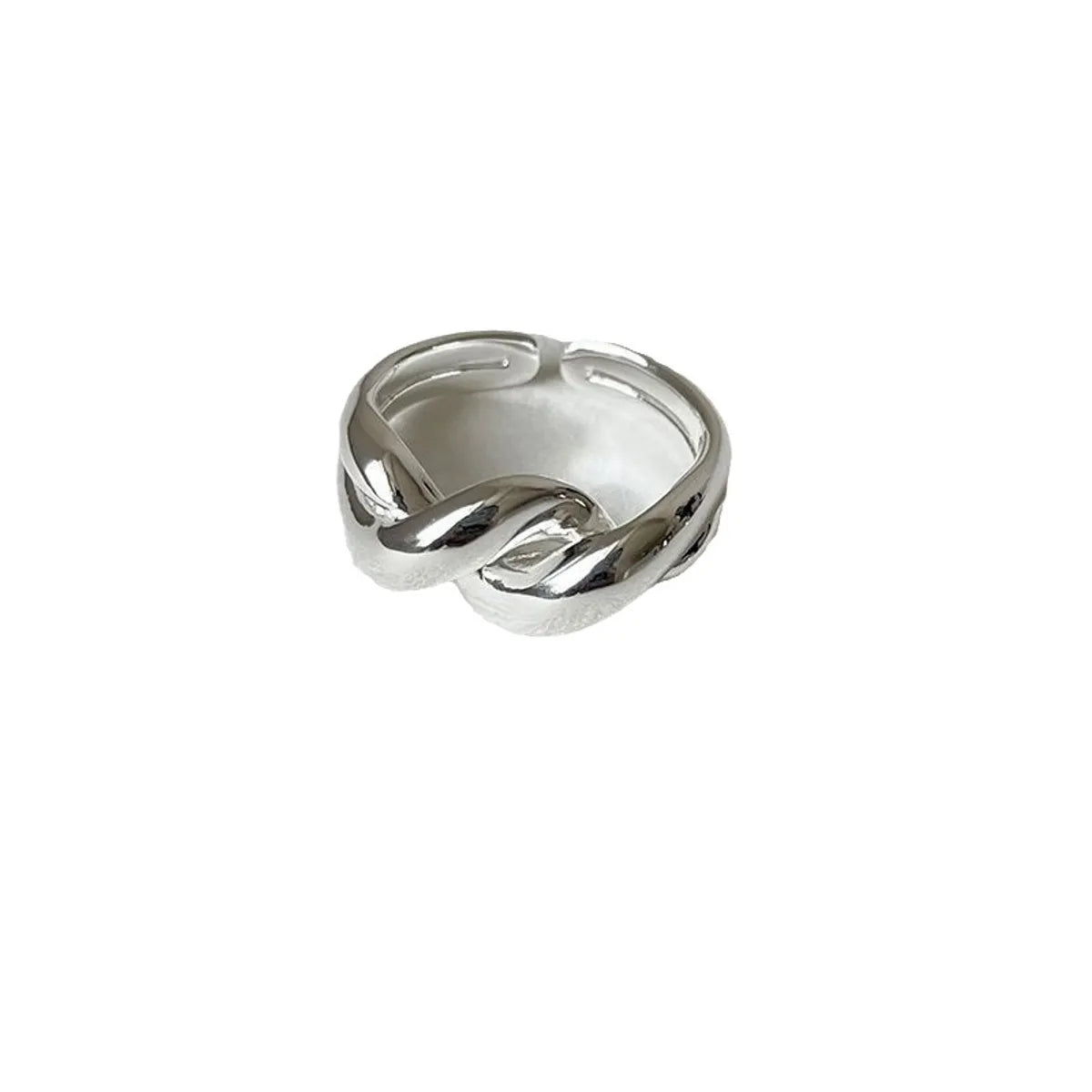 Winding Twisted Opening Ring